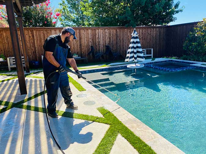 Pool Patio Cleaning